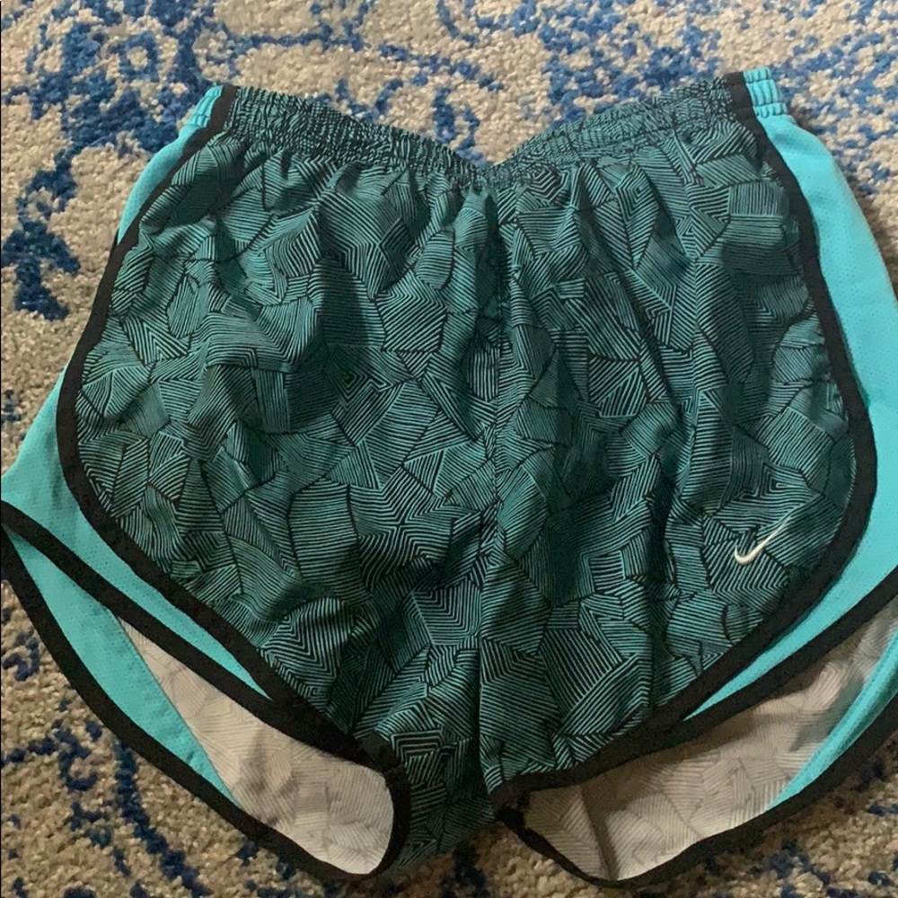 Nike athletic shorts.